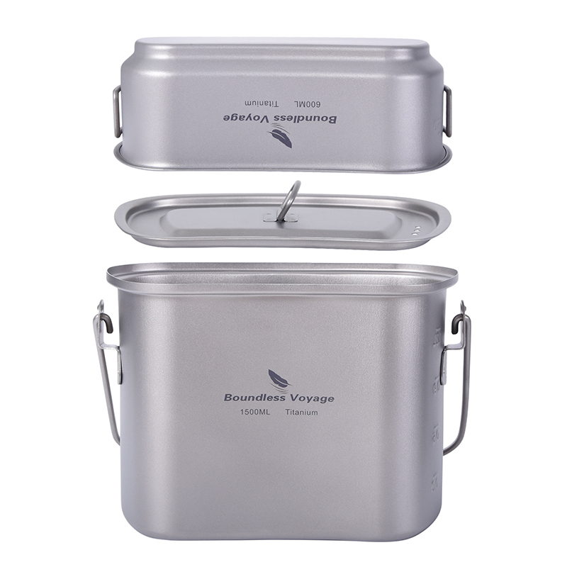 1.5L Outdoor Military Canteen  - đánh giá và giá Camping Cooking Organizer