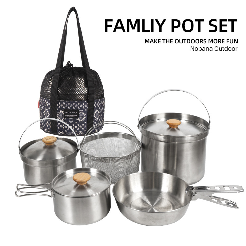 NOBANA Newest Outdoor Stainles - đánh giá và giá Camping Cooking Organizer