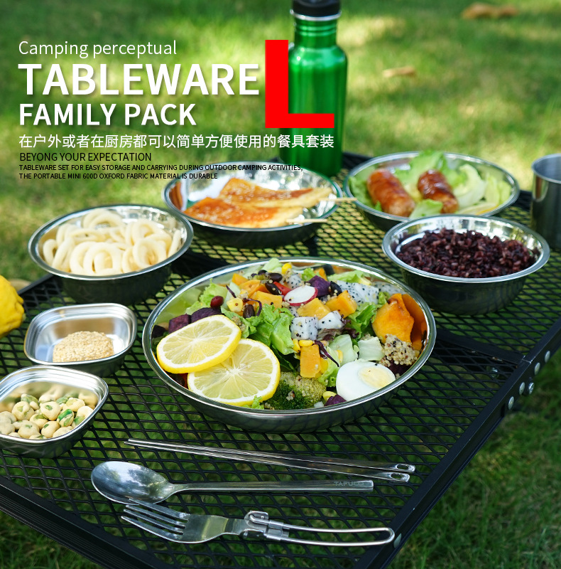 Outdoor Camping Cooking Portab - đánh giá và giá Camping Cooking Dining Set
