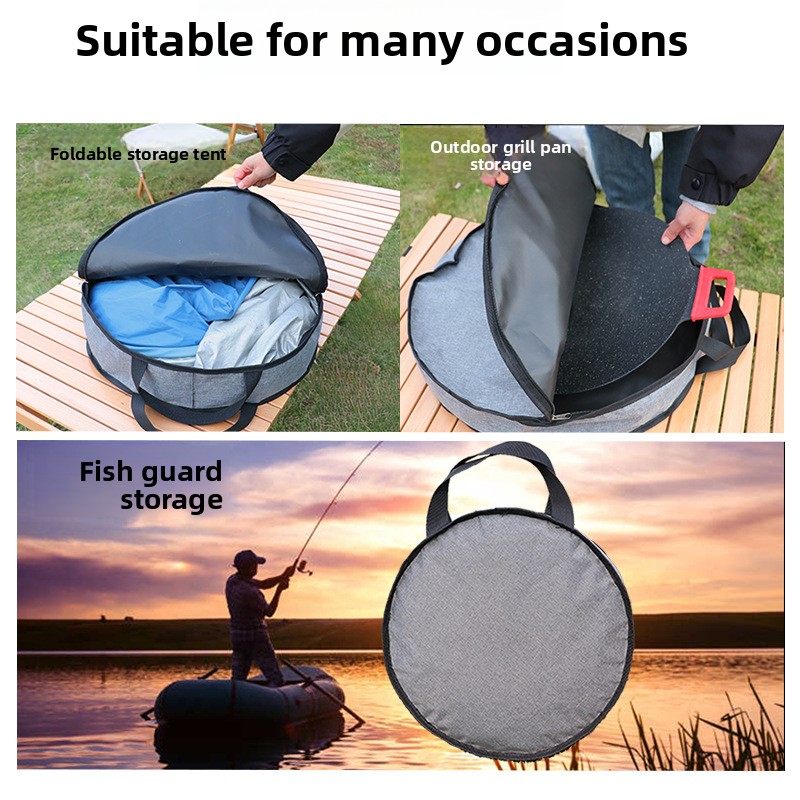 Portable Round BBQ Stove Stora - đánh giá và giá Camping Cooking Table