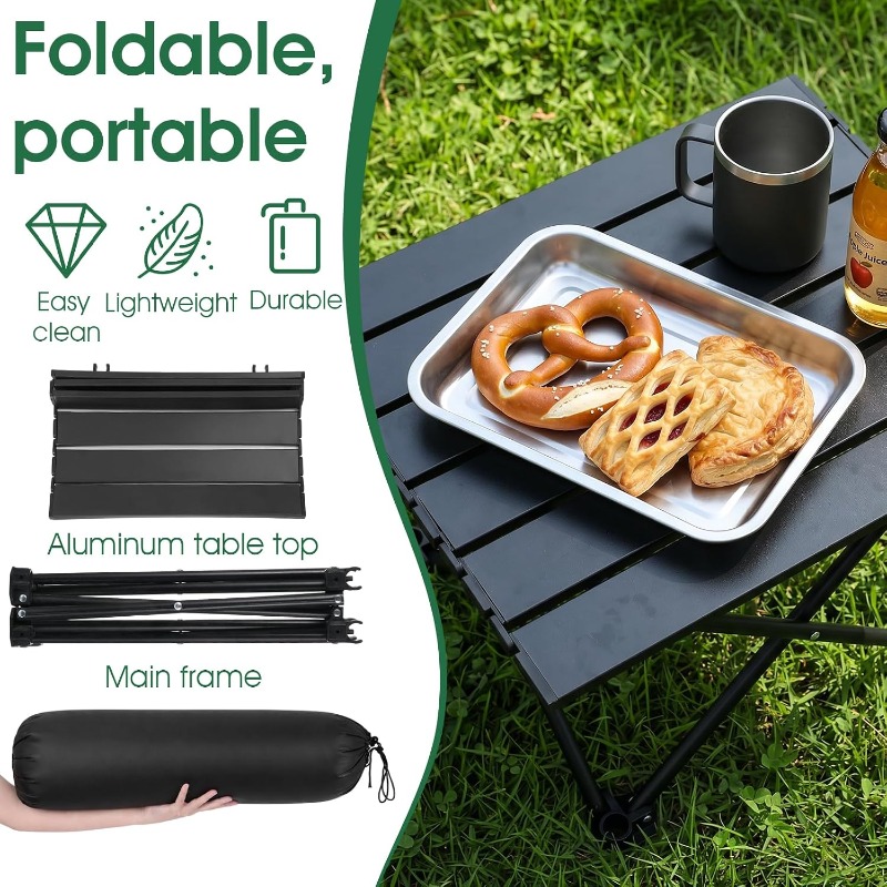 Portable Folding Camping Table - đánh giá và giá Camping Cooking Table