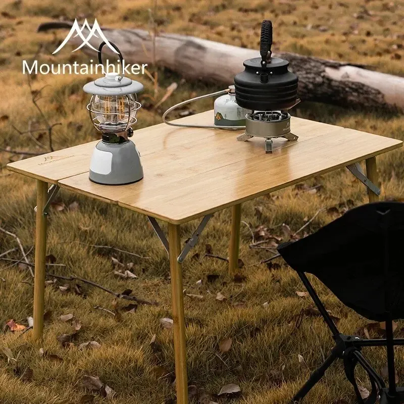 MOUNTAINHIKER 2/3 Bamboo Foldi - đánh giá và giá Camping Cooking Table